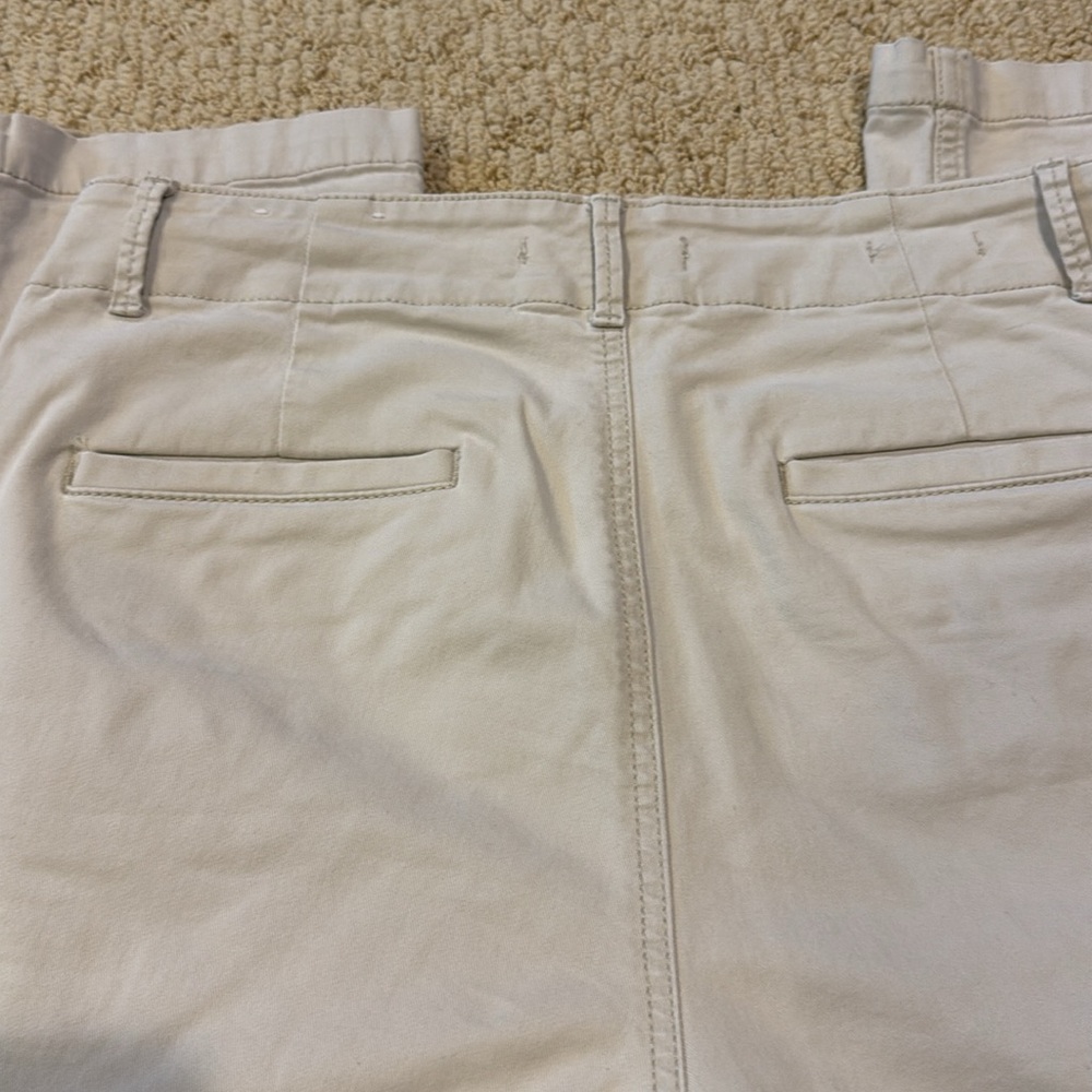 LOFT Cream Chinos - Picture 4 of 8